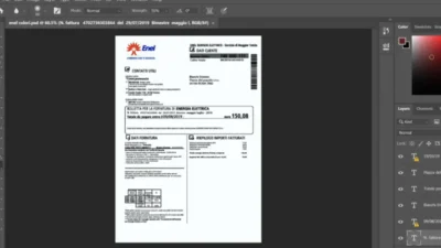 Italy Enel Energia Bill PSD Template V2