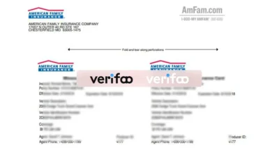 American Family insurance Template