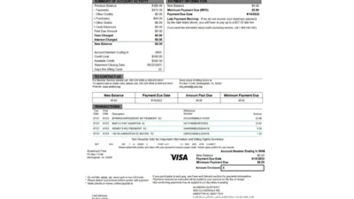 United States AmFirst Credit Union Template in Word and PDF Format