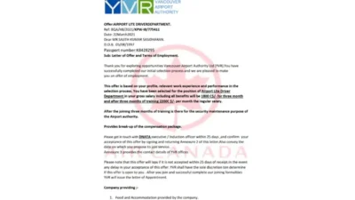 Canada Employment Offer Letter Template – A Customizable Guide in PDF and Word Format