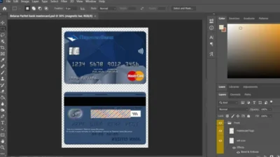 Belarus Paritet Bank MasterCard PSD Template