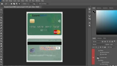 Romania Garanti BBVA MasterCard PSD Template