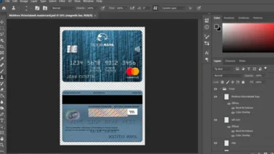Moldova Victoriabank MasterCard PSD Template