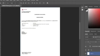 India Axis Bank Reference Letter PSD Template