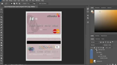 Syria Al Baraka Bank MasterCard Template In PSD Format