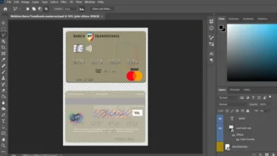 Moldova Banca Transilvania Bank MasterCard PSD Template