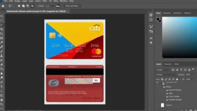 Netherlands Citibank MasterCard PSD Template