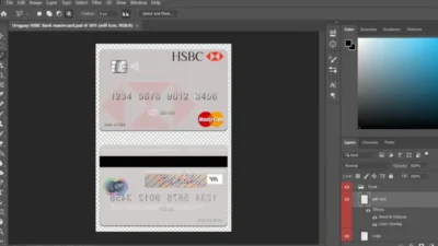 Uruguay HSBC Bank MasterCard PSD Template